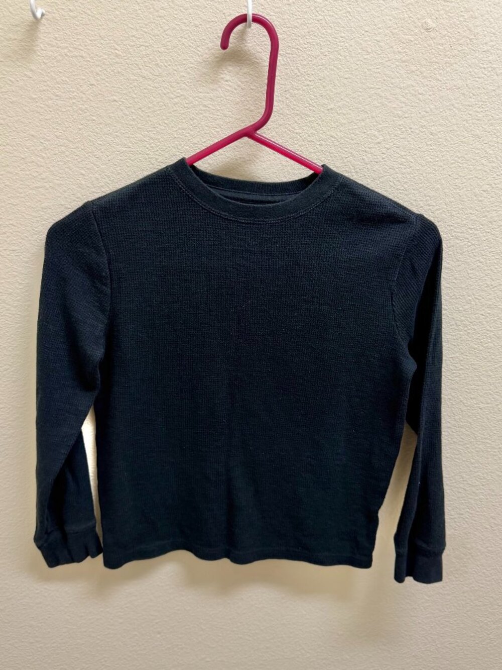 NWOT Cat & Jack Boys Waffle Cut Long Sleeve Top